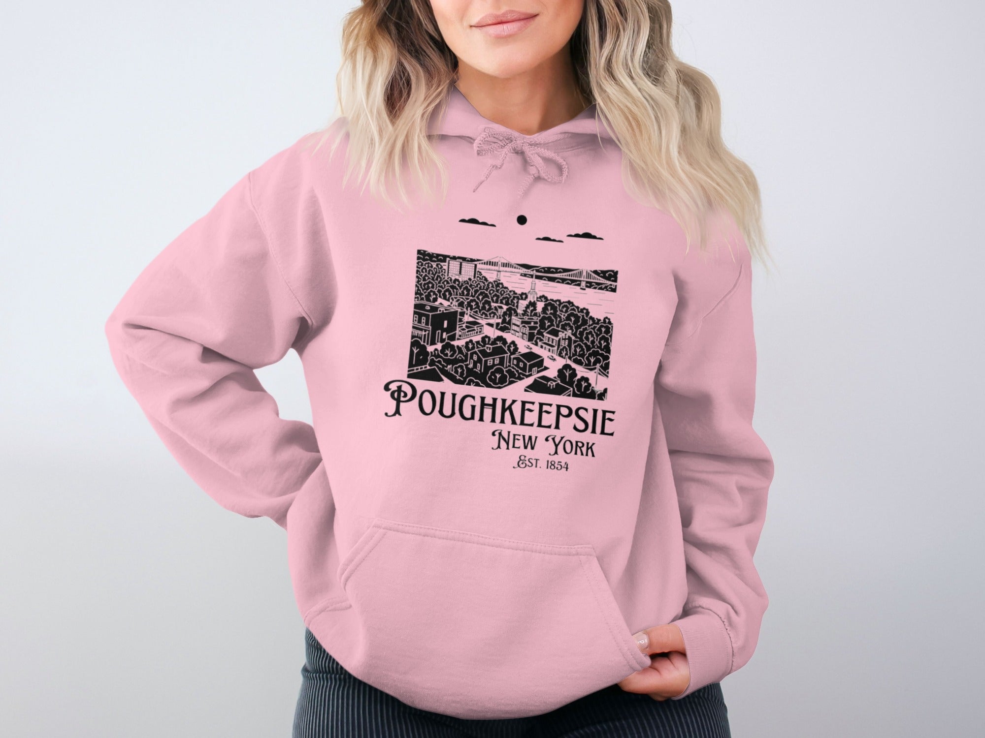 Poughkeepsie New York Est 1843 Hoodie Product