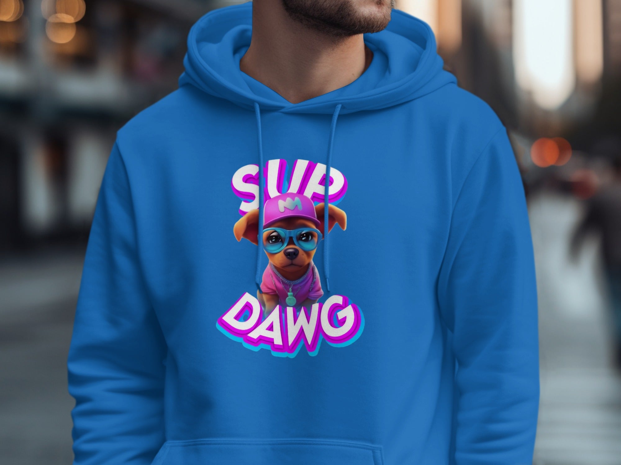 Sup Dawg Graphic Hoodie for Casual Style Product