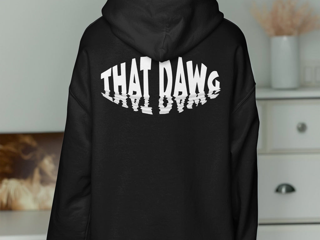 THAT DAWG Hoodie with Unique Reflective Text product